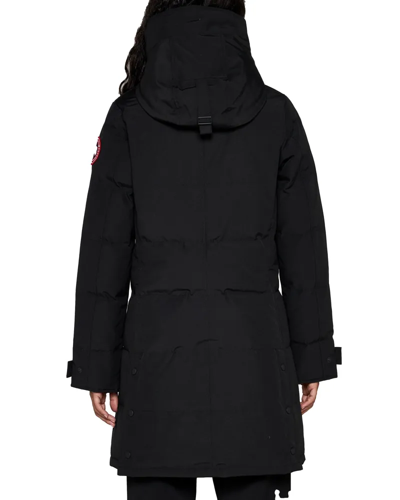 Canada Goose Shelburne Parka Down Jacket — Black Black