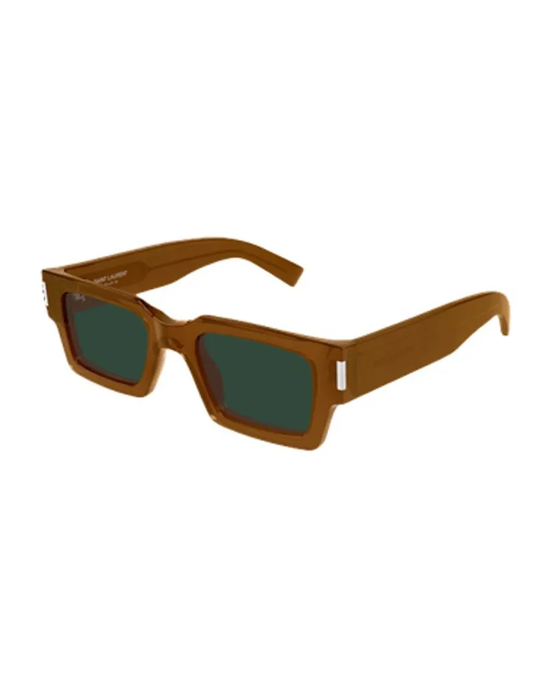 Saint Laurent SL572 Sunglasses — Brown Brown