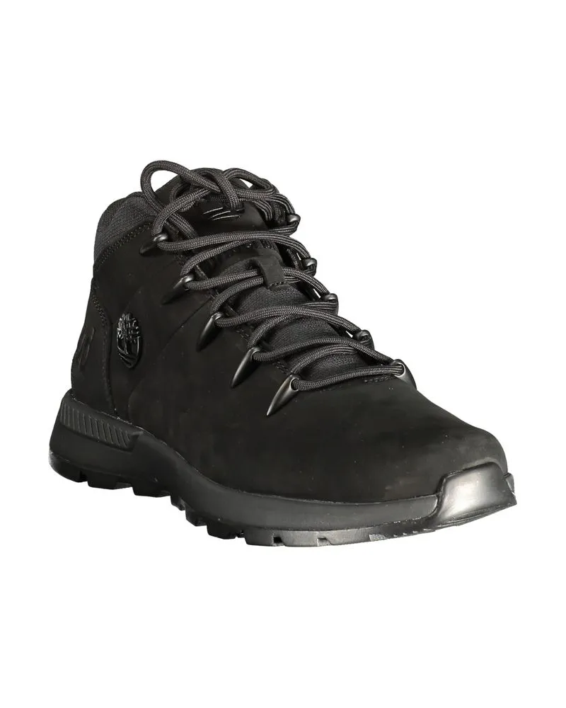 Timberland Lace-Up Mid-Hike Boot — Black Black