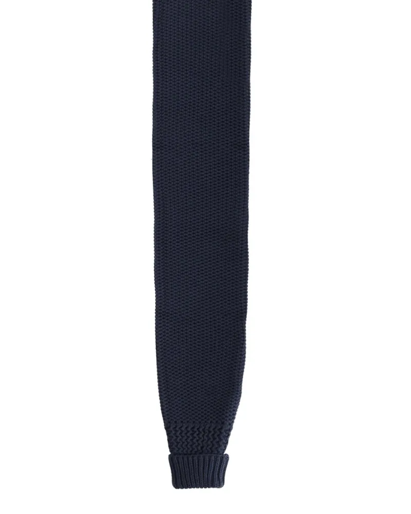 YMC Cotton Scarf — Blue Blue