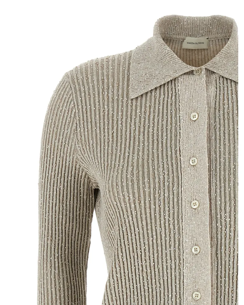 Magda Butrym Cardigan — Beige Beige