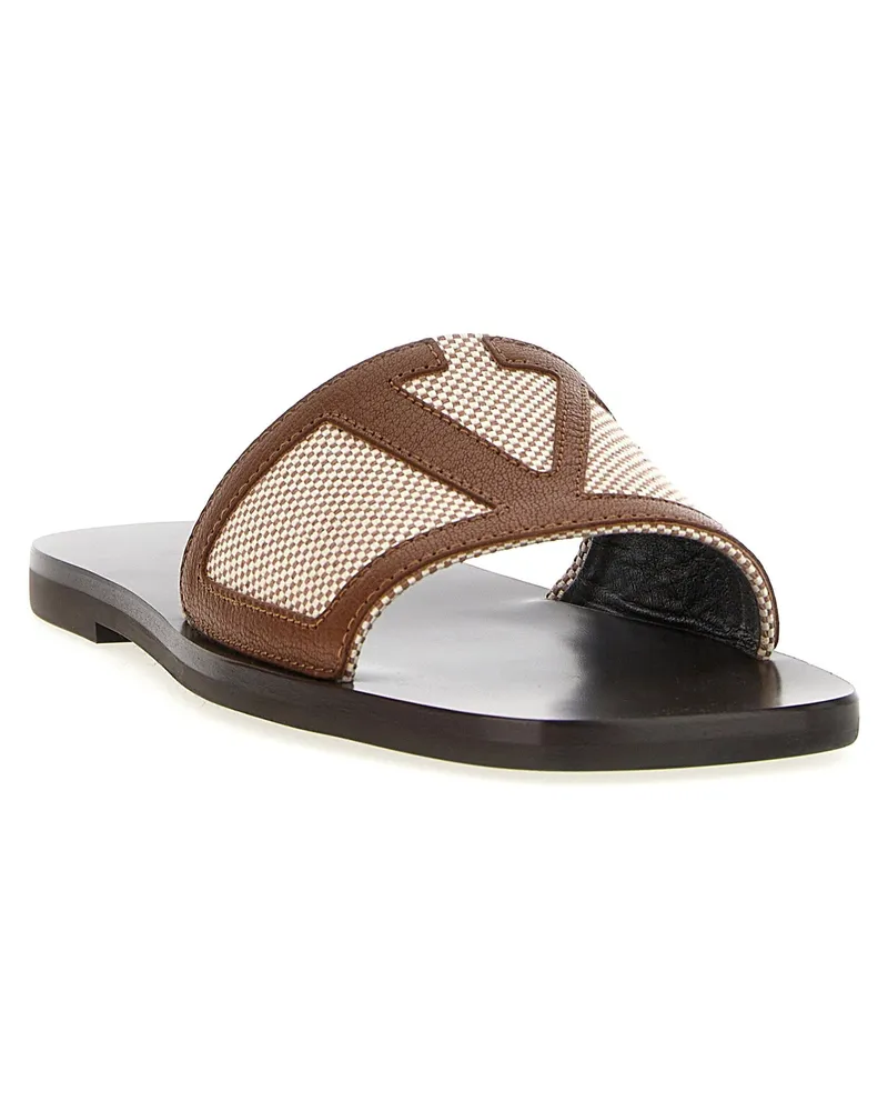 Valentino Garavani Slide — Brown Brown