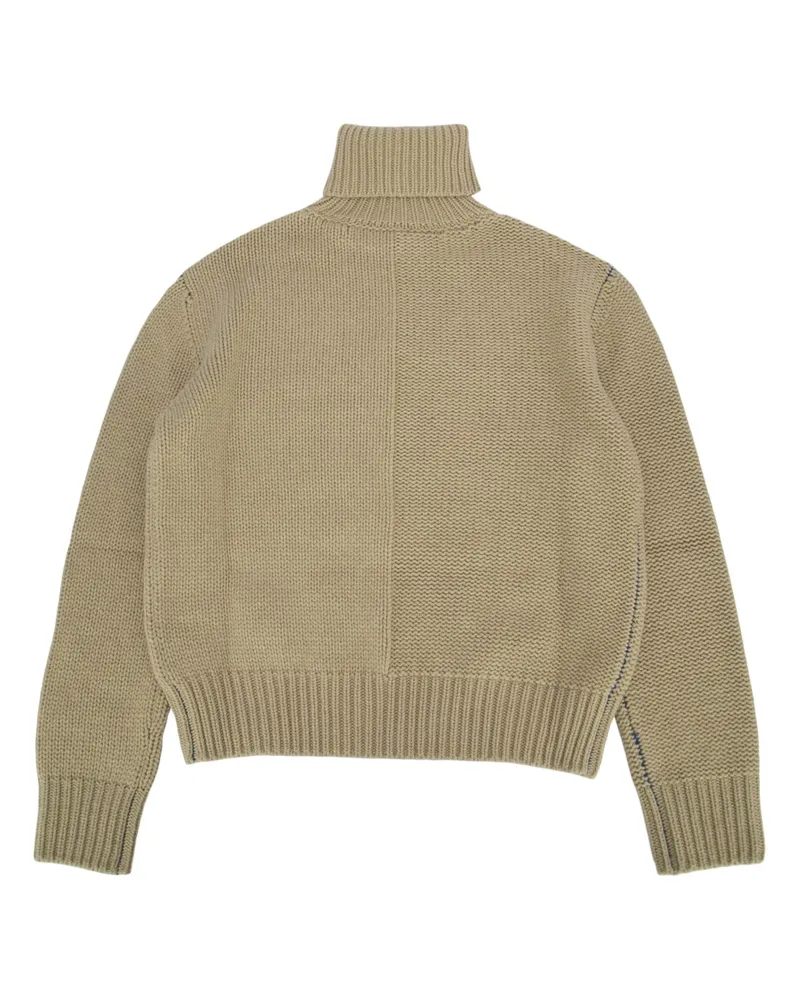 Burberry Women's Cashmere Turtleneck Green Green