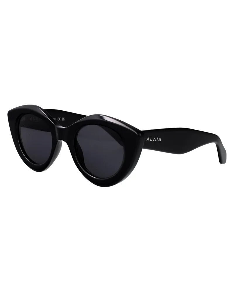 Alaïa Women's Sunglasses Aa0091s Black-Black-Grey Acetate Black/black/grey Black