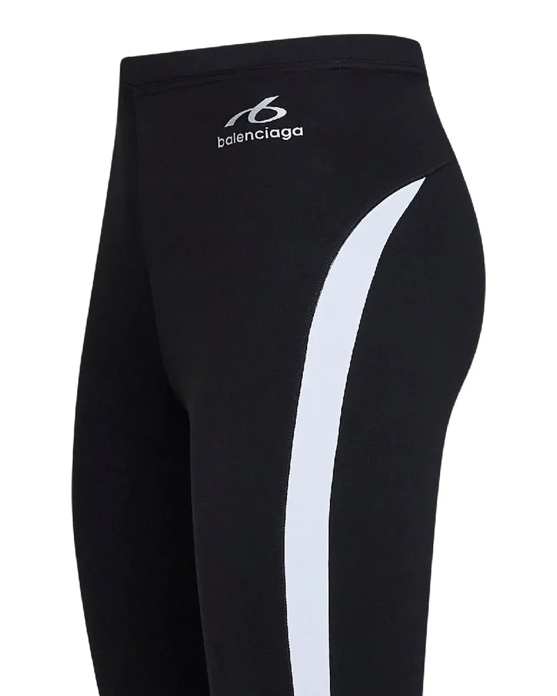 Balenciaga Techwear Wool Leggings — Black Black