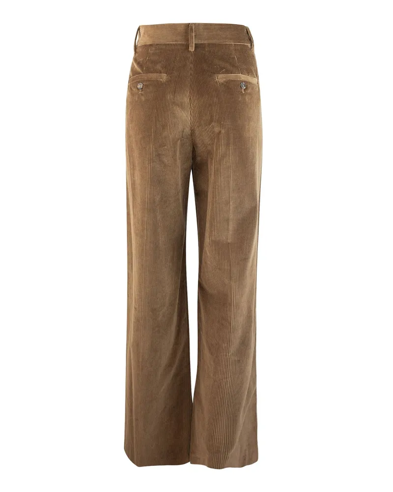 Max Mara Tania Trousers — Brown Brown