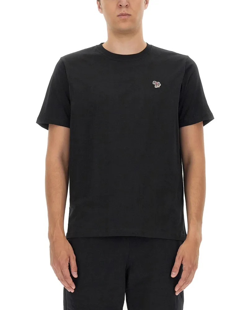 Paul Smith Organic Cotton T-Shirt — Black Black