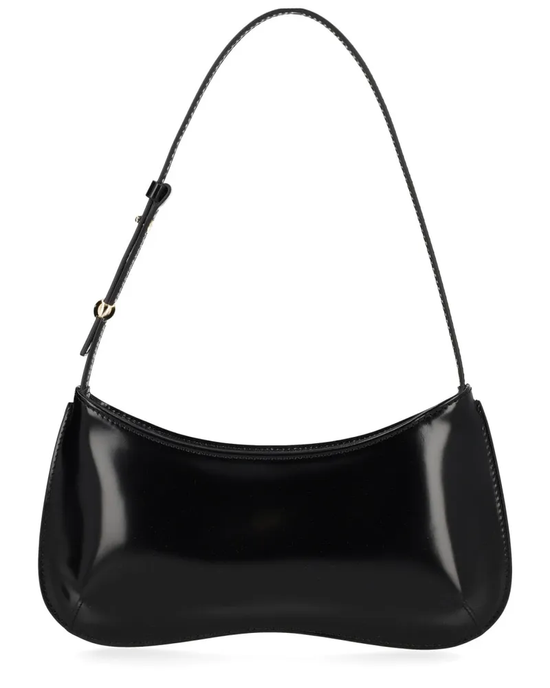 Jacquemus Bisou Shoulder Bag — Black Black