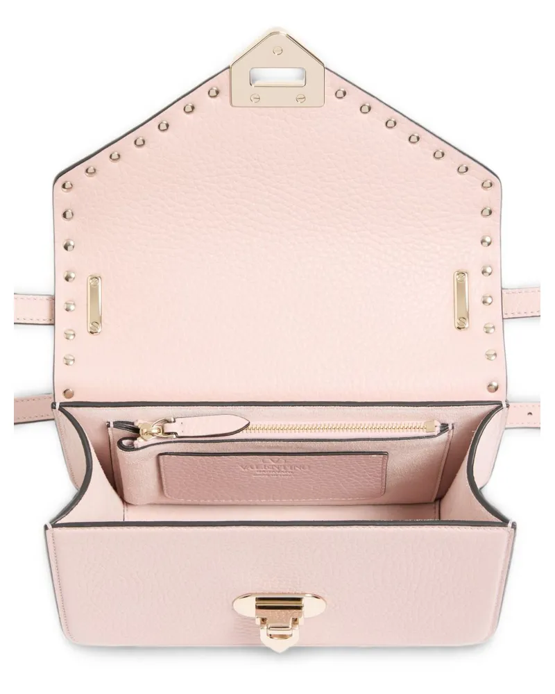 Valentino Garavani Rockstud Shoulder Bag — Pink Pink