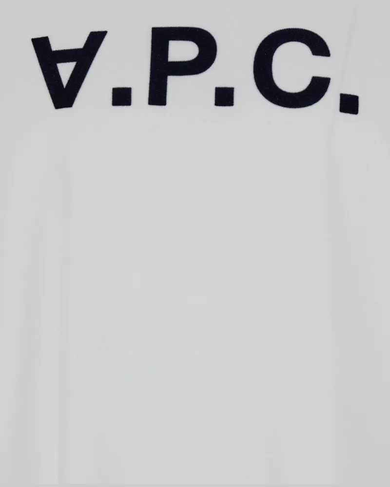 A.P.C. Organic Cotton Oversized T-Shirt — White White