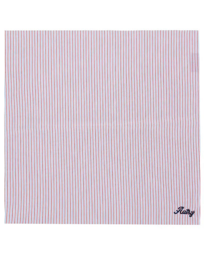 AUTRY Embroidered Cotton Scarf — Multicolor Multicolor