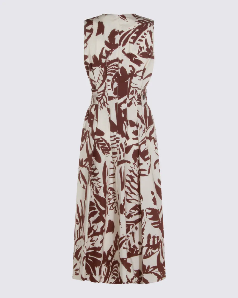 Antonelli Firenze Women's Dresses Brown _100 % Co Brown