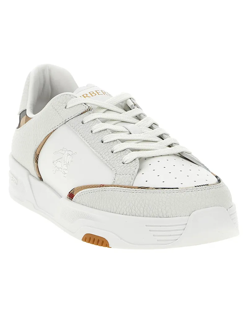 Burberry Harrow Sneakers — White White