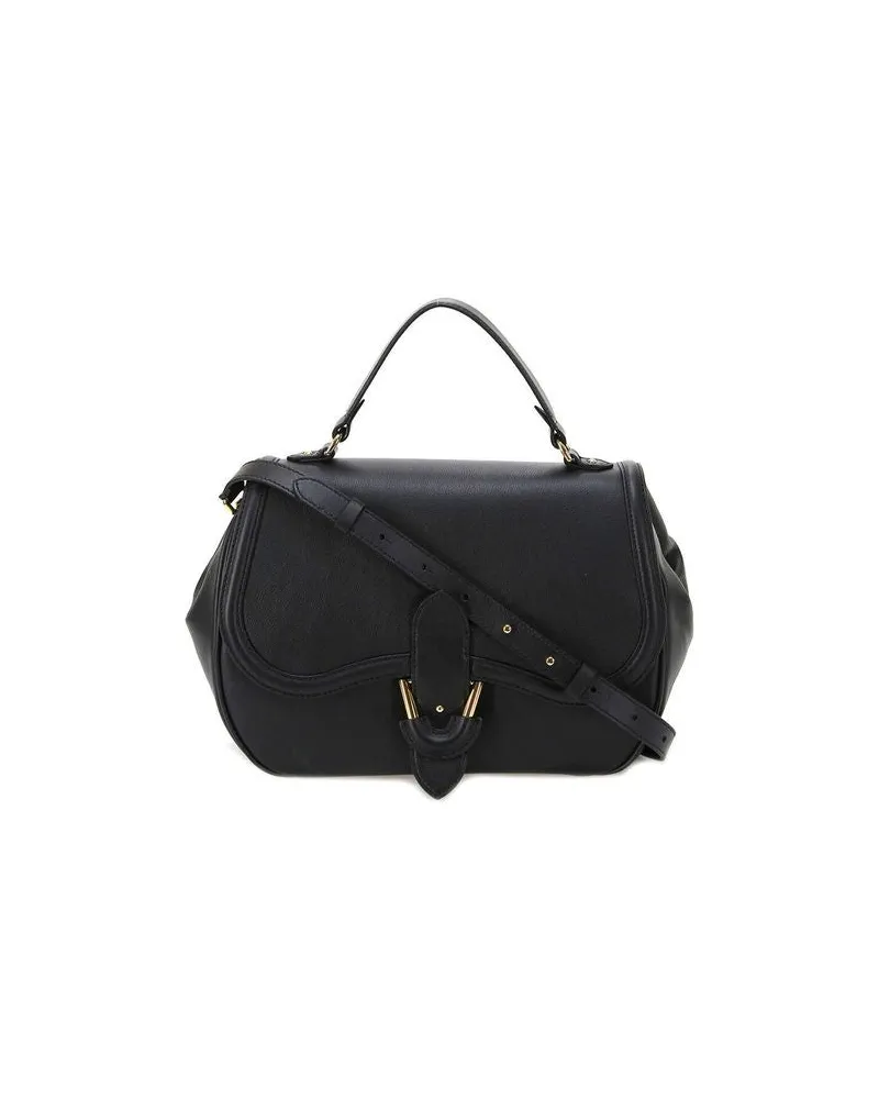 Coccinelle Women's Handbag Black Cow Leather Bags - Handbags Black