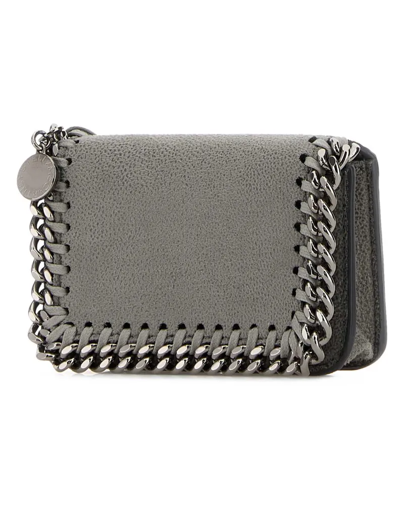 Stella McCartney 7p0067w9132 1220 Lightgrey Polyester Portafogli Wallet Gray
