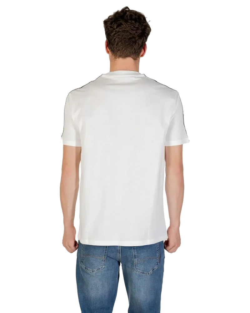 Armani Exchange Cotton Crew Neck T-Shirt — White White