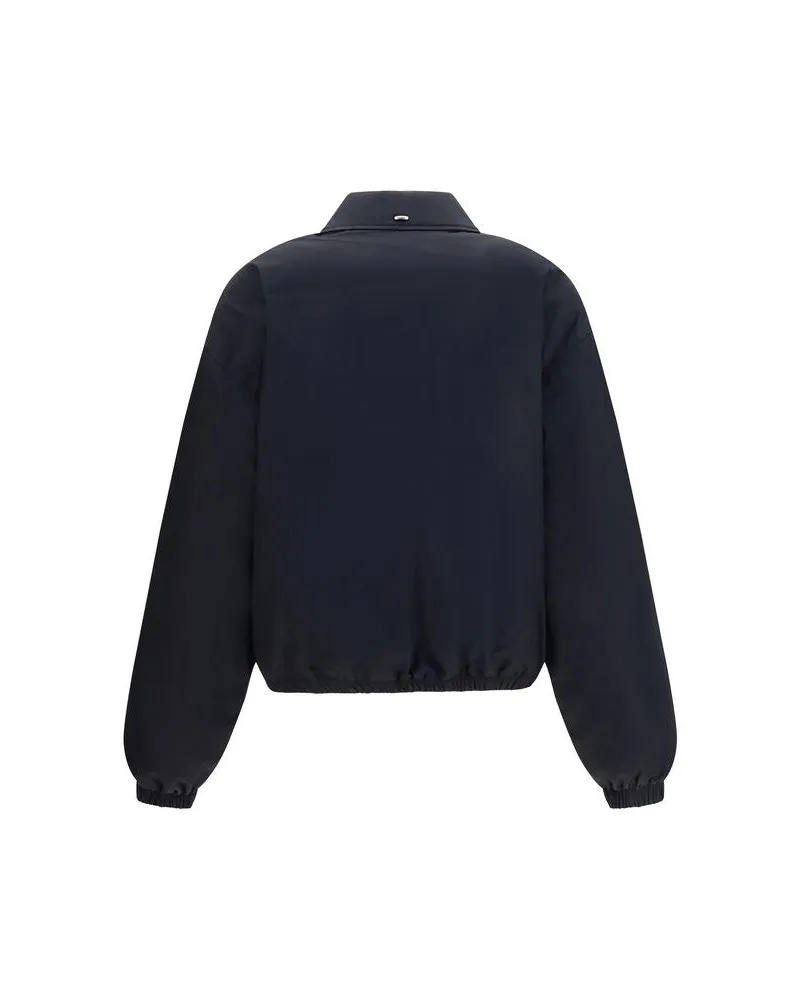 Our Legacy Women's Black Cotton Full-Length Jacket Clothing Black