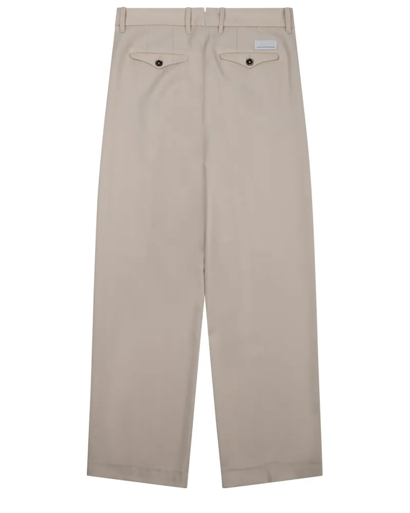 nine:inthe:morning Fiamma Trousers — Ivory Ivory