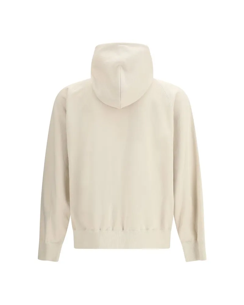 Sacai Men's Beige Cotton Sweatshirt Clothing Beige