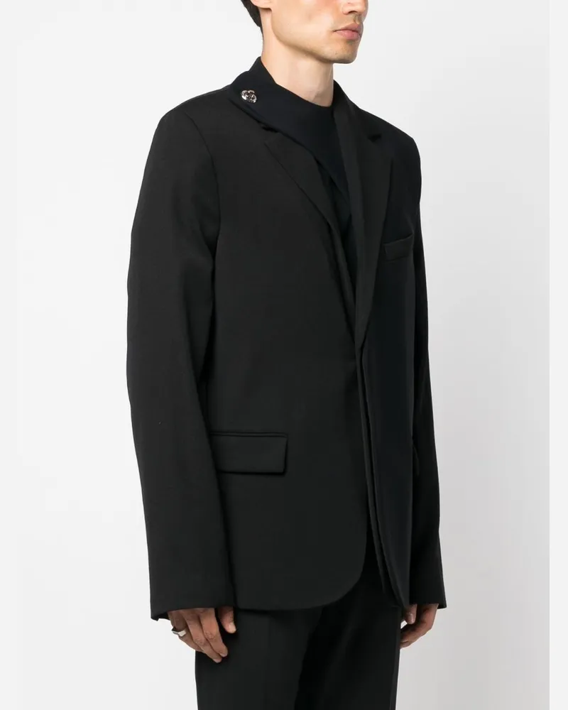 BOTTER Virgin Wool Blazer — Black Black