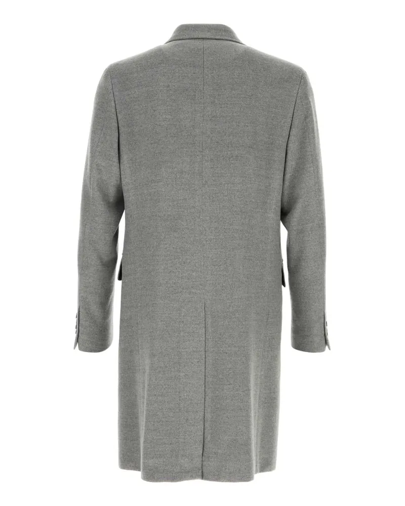 Canali Doppio Coat — Gray Gray