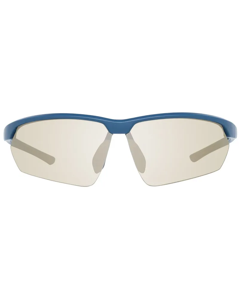 Timberland TI-1047235 Plastic Half-Rim Sunglasses — Blue Blue