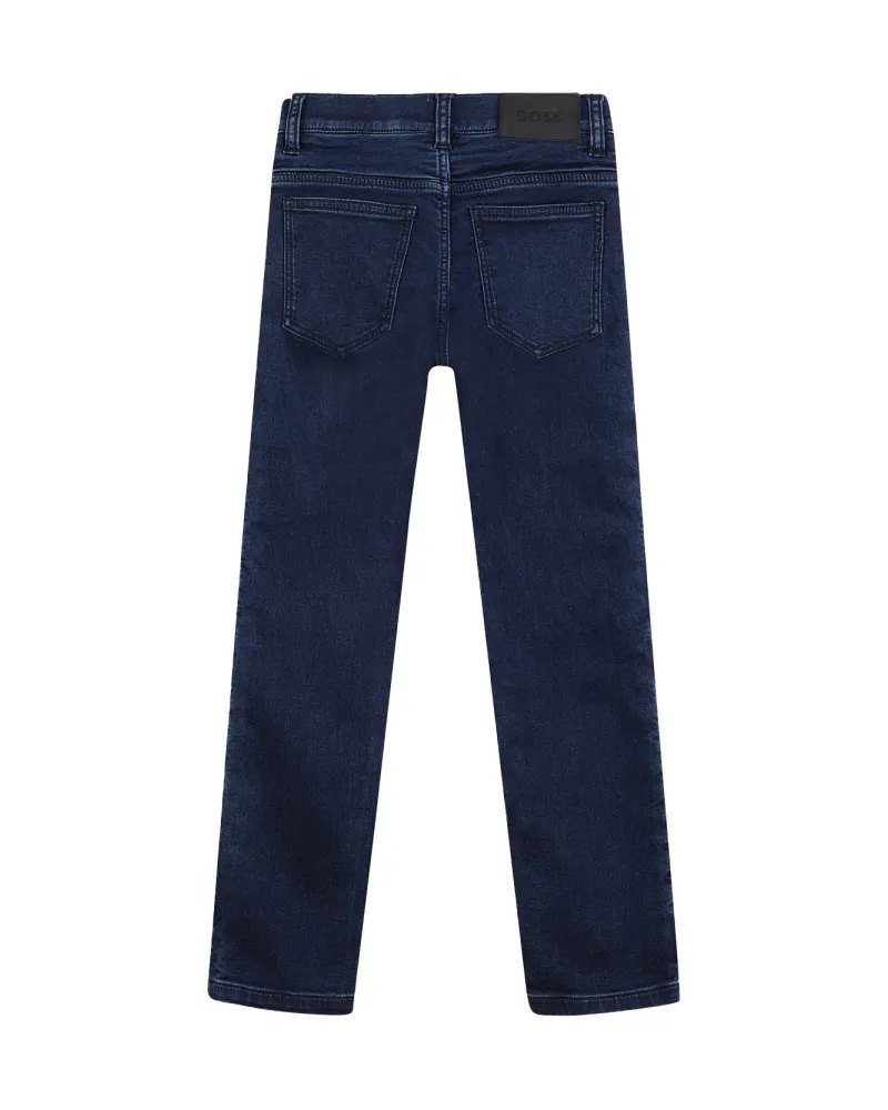 HUGO BOSS Cotton Denim Jeans — Blue Blue