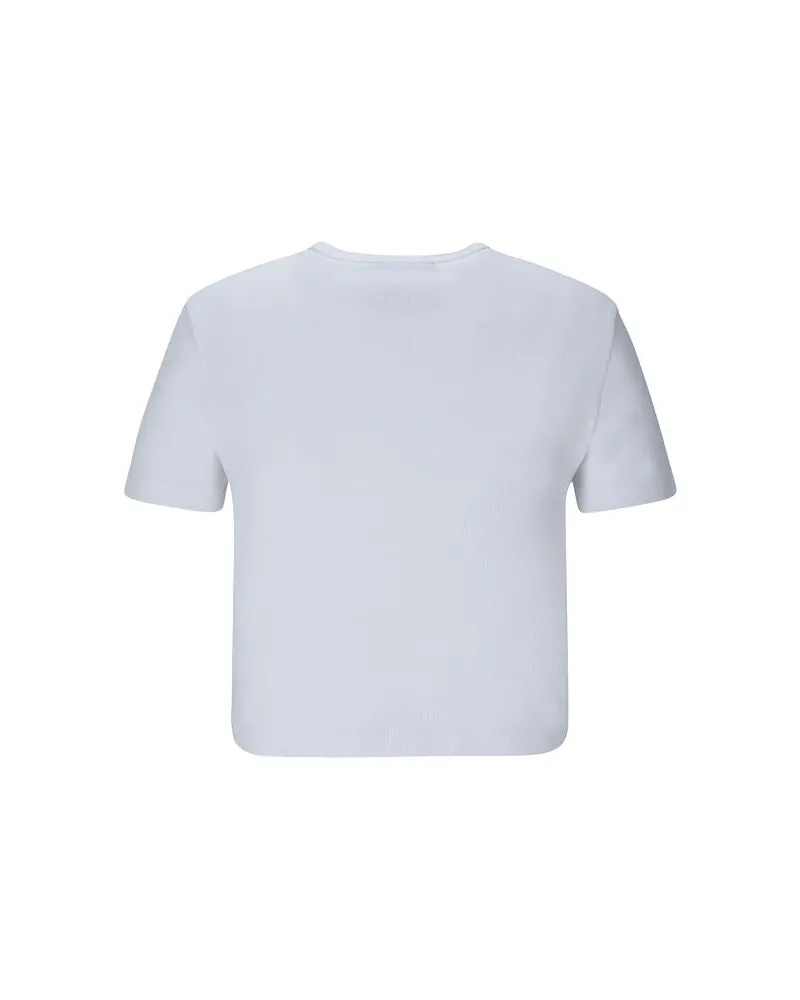 Fendi Women's White Cotton T-Shirt White