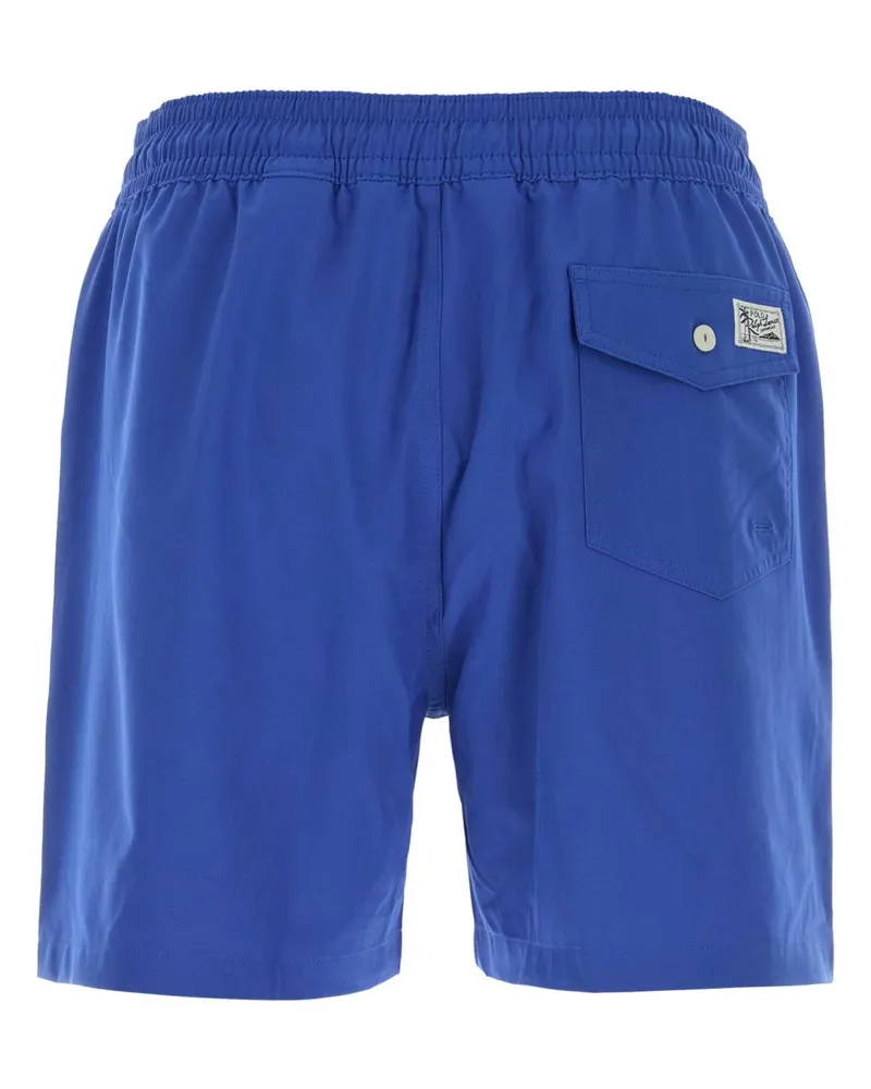 Ralph Lauren Men Blue Stretch Polyester Swimming Shorts Newirisbluec1750 Costumi Da Bagno Swimwear Blue
