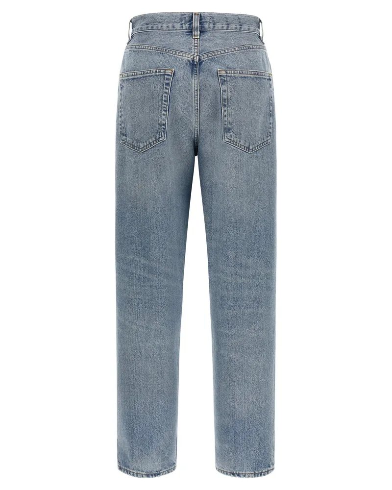 AGOLDE Vintage Wash High-Waist Jeans — Indigo Indigo