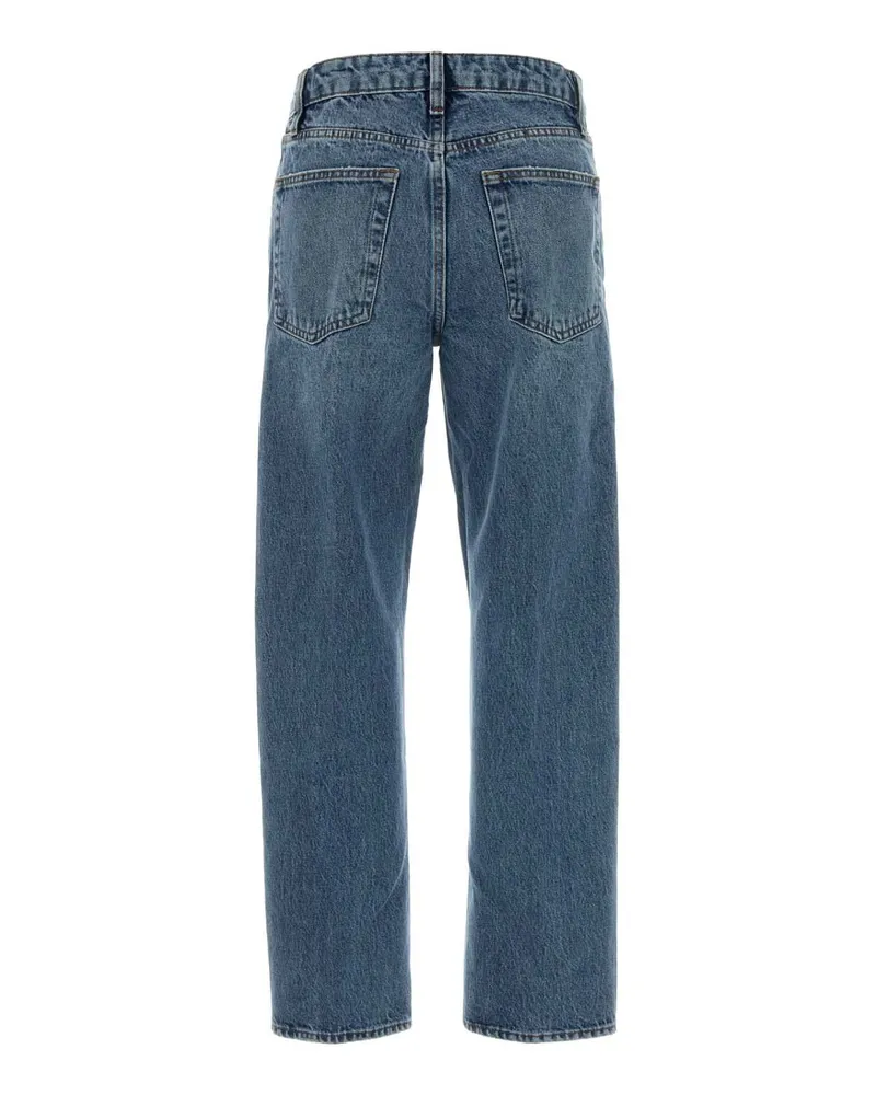 Frame Denim Women's The Essential Rapture Jeans Blue Cotton Blue