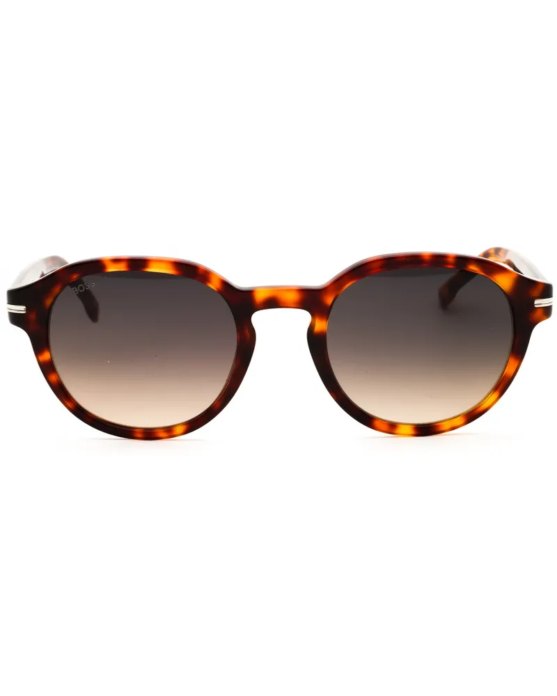 HUGO BOSS Men's 1721-S Sunglasses Brown Brown