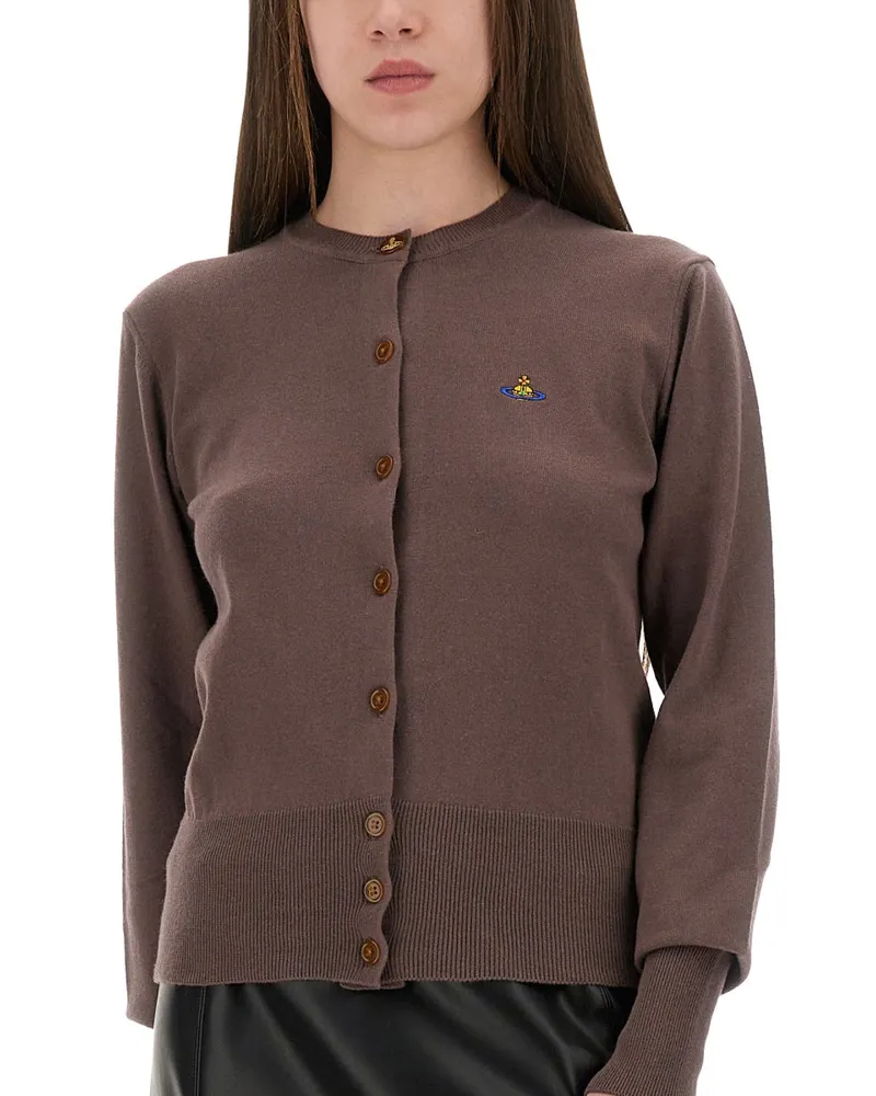 Vivienne Westwood Cardigan — Brown Brown