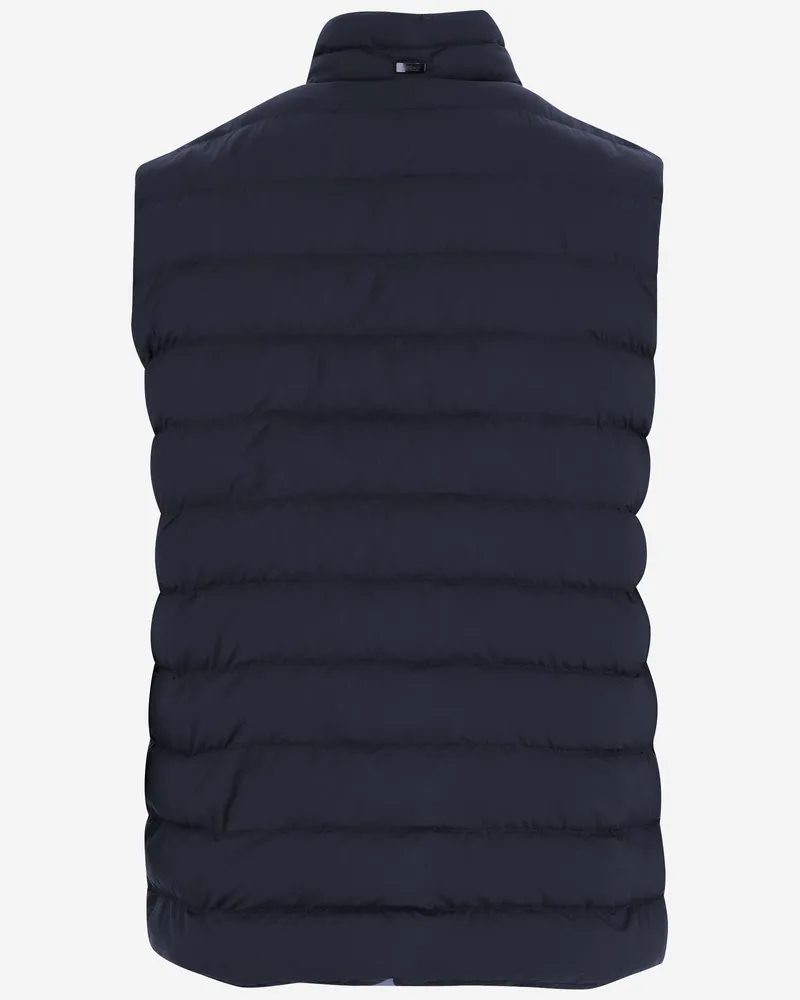 Herno Men's Padded Nylon Vest Black Polyamide Waistcoats & Gilets Black