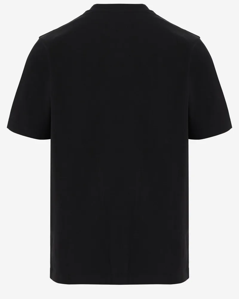 Casablanca Paris Logo-Printed Crew Neck T-Shirt — Black Black
