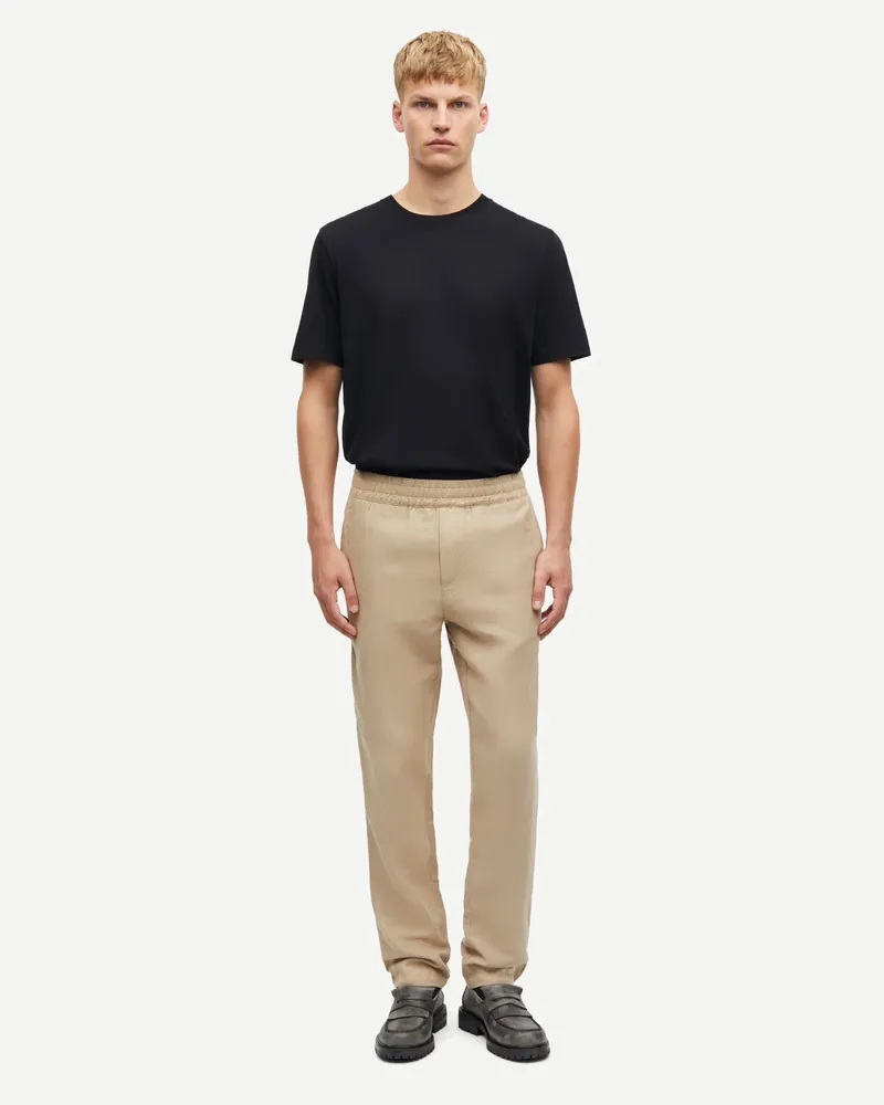 Samsøe & Samsøe Smithy Trousers — Beige Beige