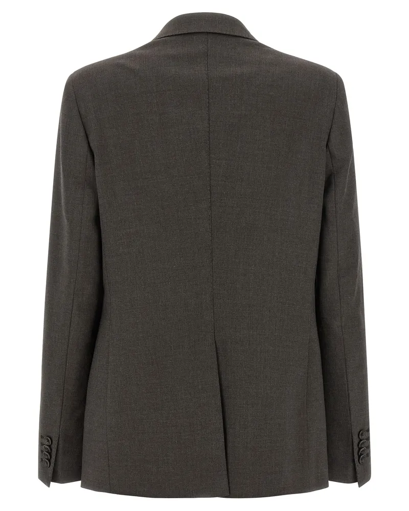 Tagliatore Parigi Pant Suit — Grey Grey