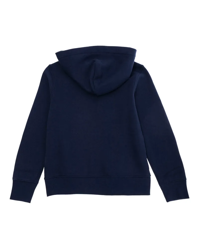 Ralph Lauren Cotton-Blend Hoodie — Navy Navy