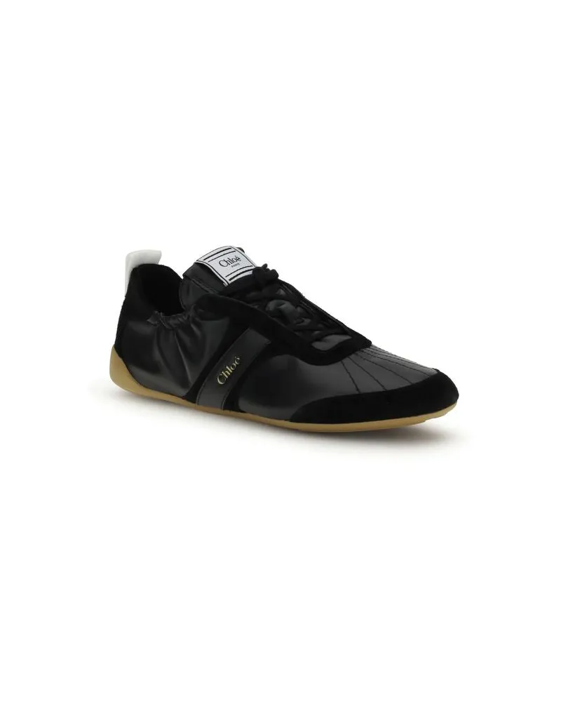 Chloé Kick Sneaker — Black Black