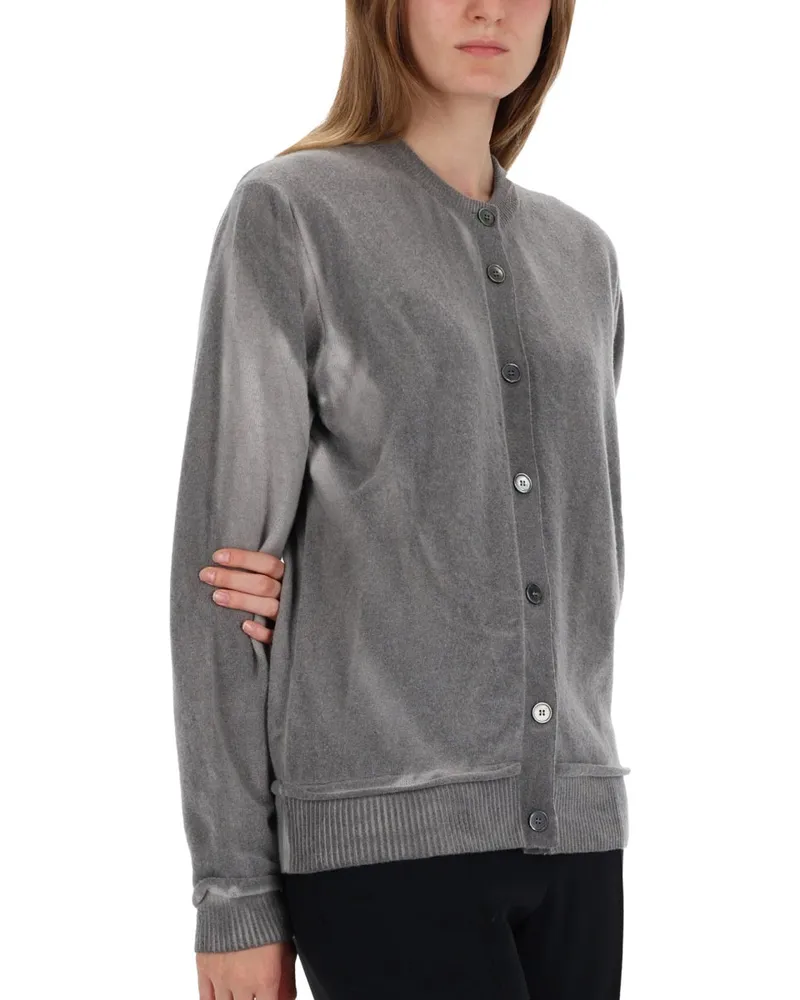 Our Legacy Merino Wool Cardigan — Grey Grey