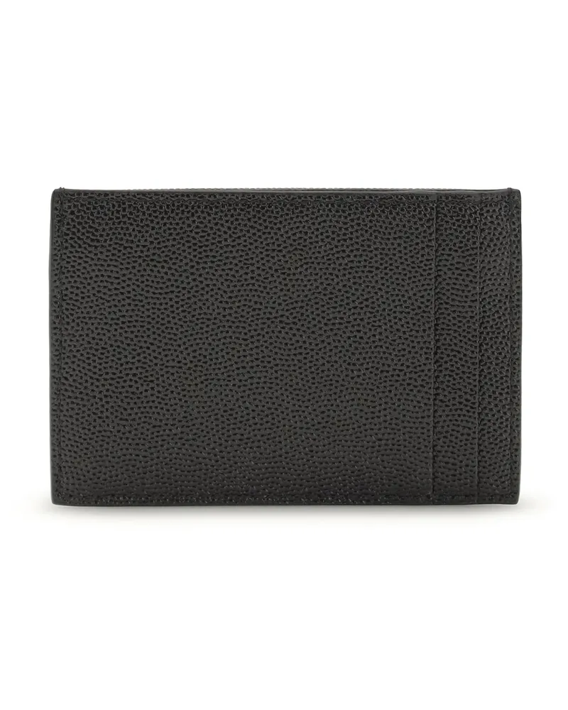 Saint Laurent Women's Wallet Micro-Grain Calfskin Black Calf Leather & Purses Black