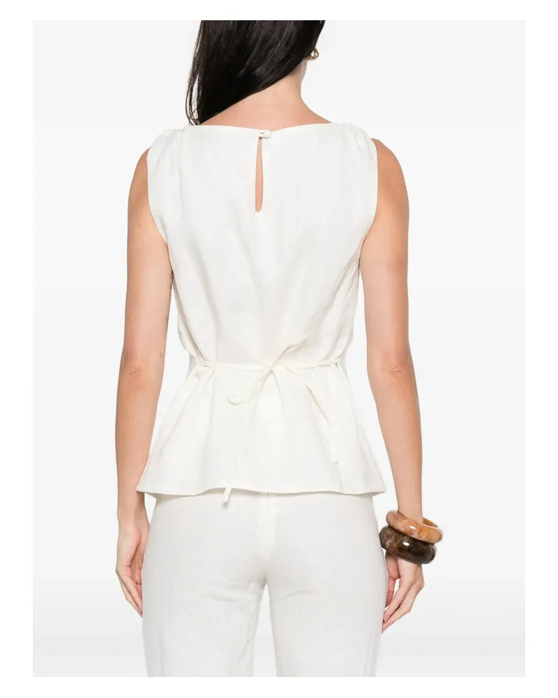 Faithfull The Brand Flor Tank Top — White White