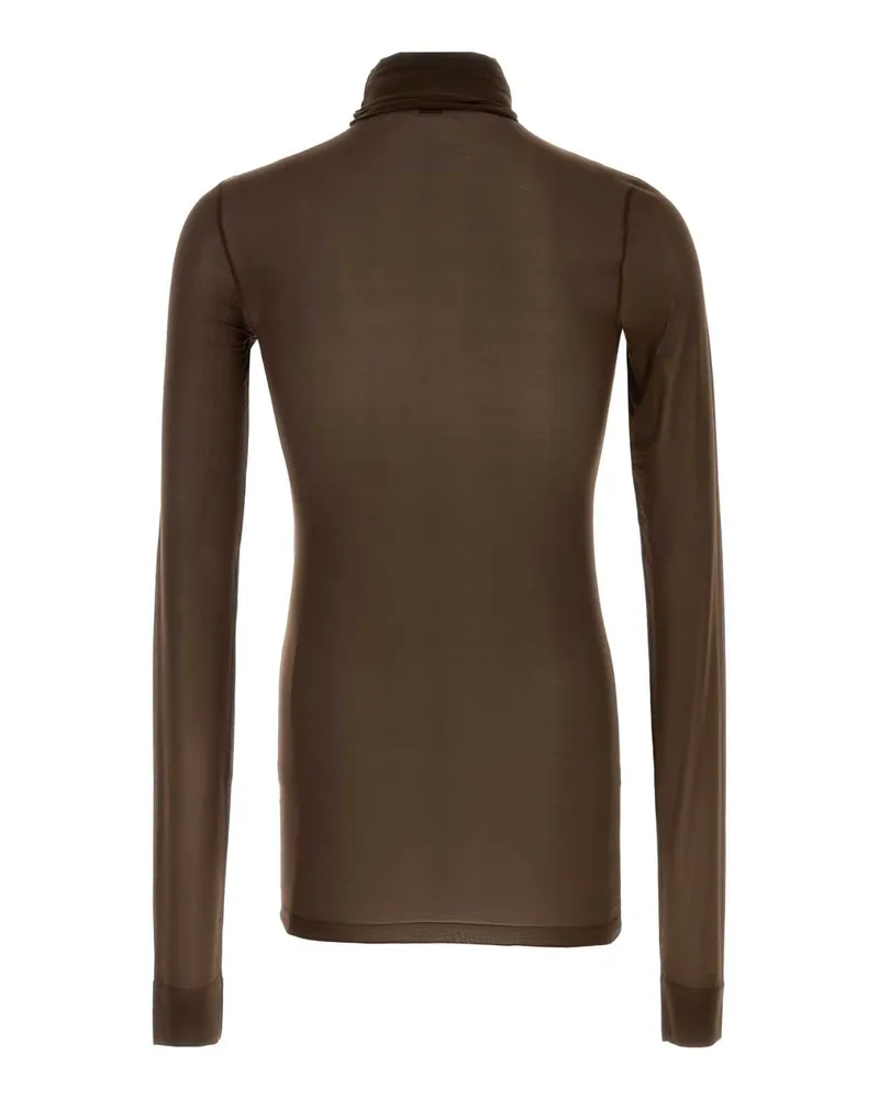 Saint Laurent Shirt T-Shirt — Brown Brown