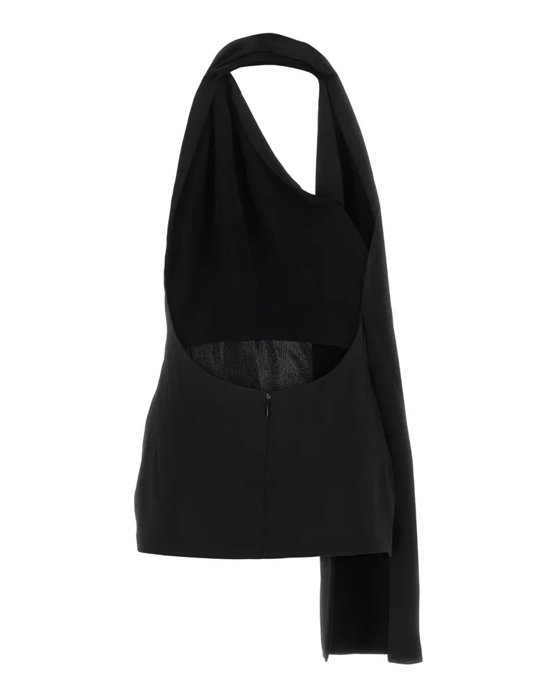 Loewe Women's Black Satin Mini Dress Exterior: Acetate Polyester Abiti Black