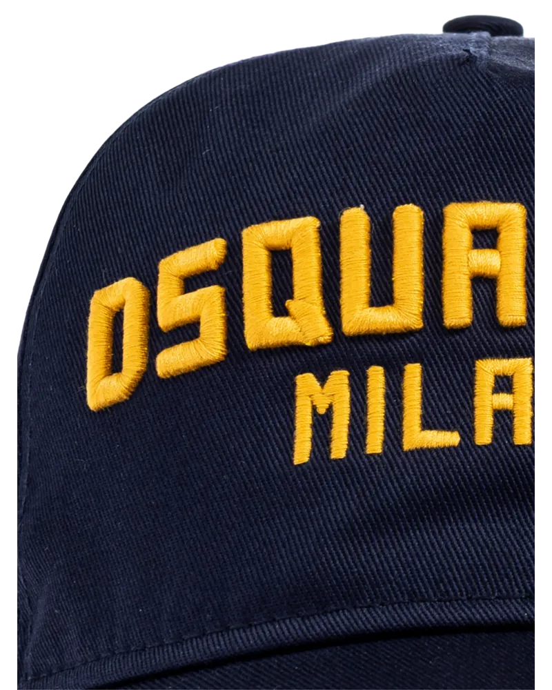 Dsquared2 BCM093205C00001M1386 Baseball Cap — Navy Navy