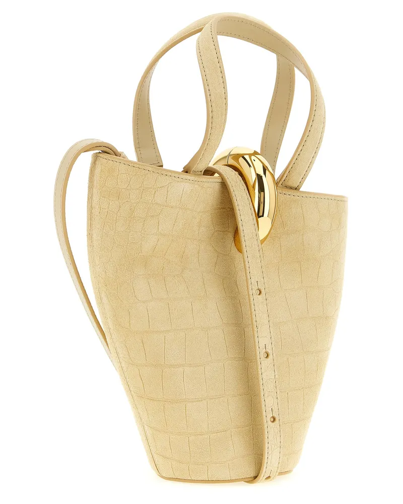 Jacquemus Women's Le Petit Mini Bag Beige Calfskin Leather Beige