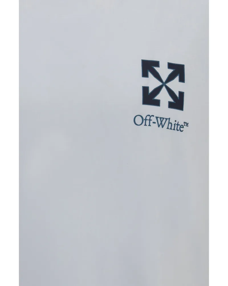 OFF-WHITE Small Arrow Logo T-Shirt — White White