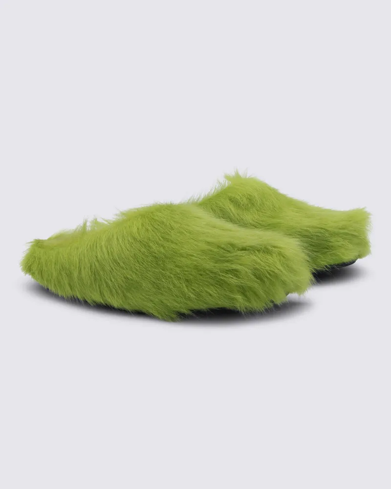 Marni Men's Sandals Acid Green _cover Le Sole El Green