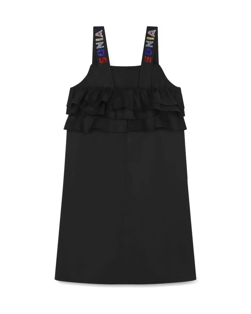 Sonia Rykiel Strappy Cotton Dress — Black Black
