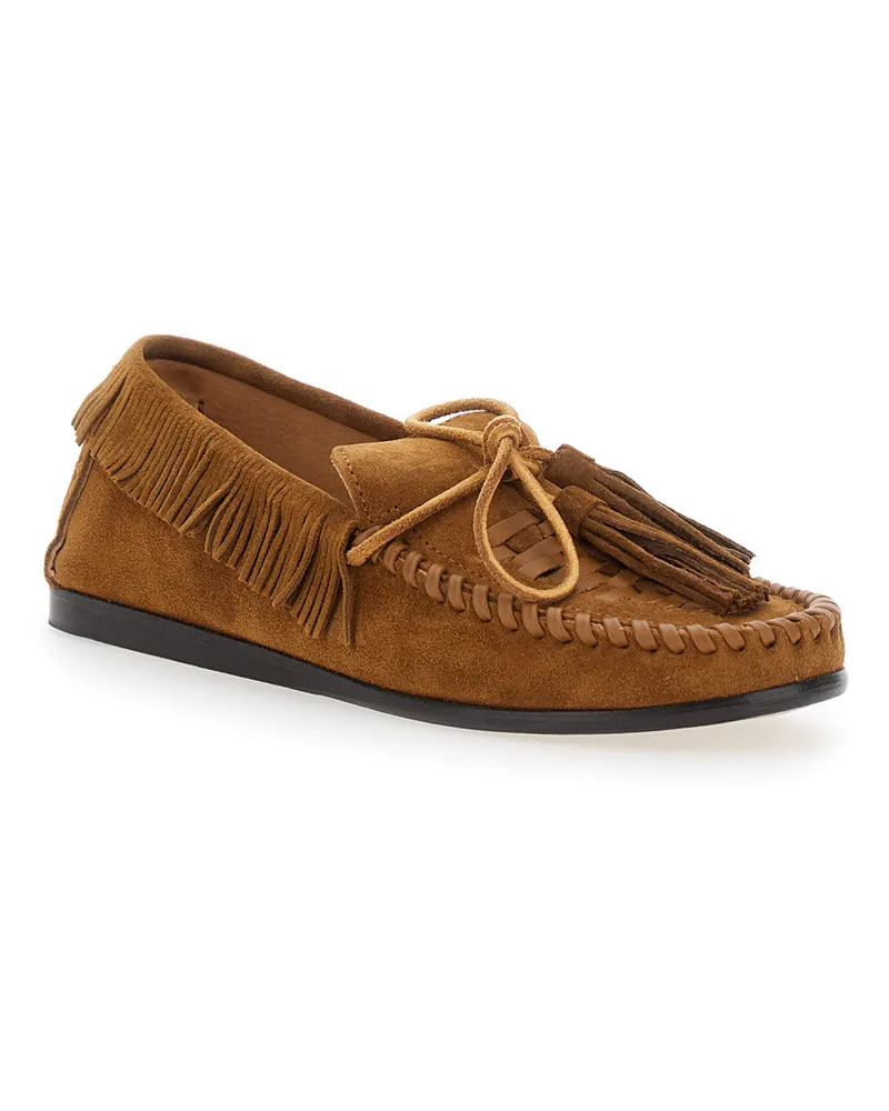 Isabel Marant Fitza Moccasin — Brown Brown